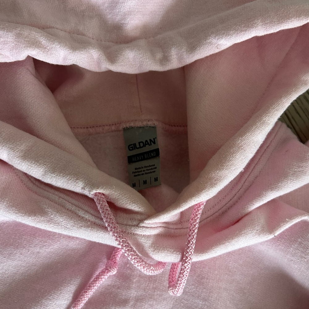 Gildan Light Pink Hoodie - Picture 3 of 3